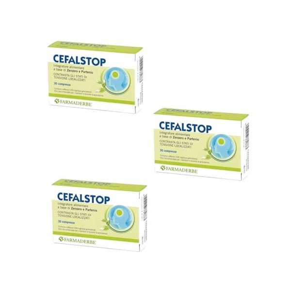 Farmaderbe Cefal Stop 30 Comprimés 3 