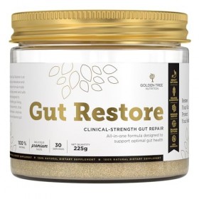 Golden Tree Gut Restore – Complément digestif avec inuline, extrait de kiwi doré, enzymes digestives et fibres – Mélange préb