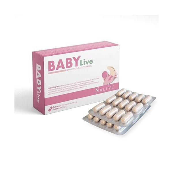 MaterLive – Complément Fertilité Femme – Avec Acide Folique, DHA, Vitamines et Minéraux – Soutien à la Conception et à la San...