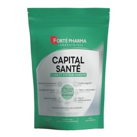 Forté Pharma - Capital Santé Flore & Système Digestif - 1 cuil.-20 nutriments, Fibres prébiotiques, Ispaghul, Fenouil, Artich
