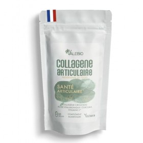 Collagène Végétarien Articulaire l Acide Hyaluronique, Curcuma & Vitamine C l Souplesse des Articulations & Mobilité l 60 Gél