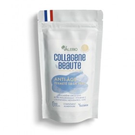 Collagène Végétarien Beauté l Type 1, 5 et 10, Acide Hyaluronique & Vitamine C l Peau, Cheveux & Ongles l 60 Gélules l Fabriq