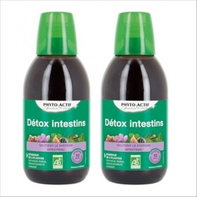 PHYTO-ACTIF | Cocktail Détox Intestins | Complément alimentaire Détox | Soutient le Système Intestinal | Favorise le Transit 