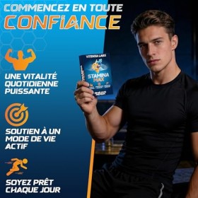 Ginseg & Maca Supplement for Active Men- Herbal Energy Support with Daily Vitality Formula- 20 Premium Capsules