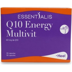 Essentialis Q10 Energy Multivit - Multivitamines avec Coenzyme Q10, Vitamines B, C, D, Magnésium, Zinc - Énergie et Anti-Fati