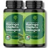 RedMoringa Complément Moringa Oleifera biologique - 100 % naturel | Moringa en capsules végétales | pour Digestion et ventre 