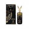 Parfum Black Crown Oud Aroma Eau de Parfum de Haute Qualité et de Longue Durée, Arabe Oriental 100ML boisé musqué ambré aux n
