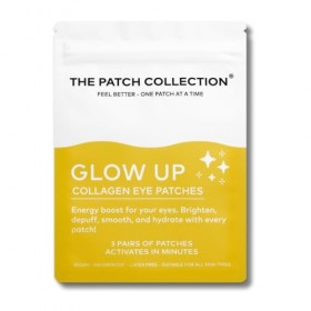The Patch Collection® Lot de 3 patchs phosphorescents au collagène sous les yeux | Rétinol, acide hyaluronique, nano or, coll...