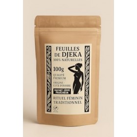 Feuilles de Djéka 100% Naturelles Alchornea cordifolia Soin intime & Bain vapeur – Plante africaine détox post-partum – Yon