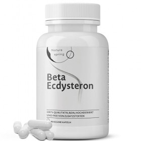 Bêta-Ecdystérone Capsules – 1 200 mg par Dose Journalière – Extrait de Cyanotis arachnoidea - Ecdystérone Végétale Premium – 