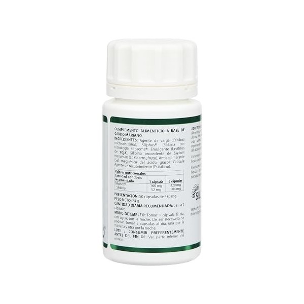 Holofit Silibina Phytoactiv Equisalud 50 gélules