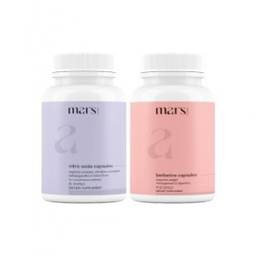 Mars NitroBurn Combo : alimenté par loxyde nitrique et la berbérine de lHimalaya – Lot de 1