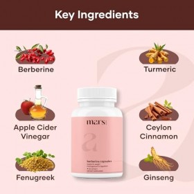 Mars NitroBurn Combo : alimenté par loxyde nitrique et la berbérine de lHimalaya – Lot de 1