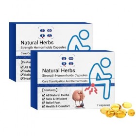 Capsules dhémorroïdes à base de plantes naturelles, capsules naturelles de, soulagement rapide des hémorroïdes pour femmes e ...