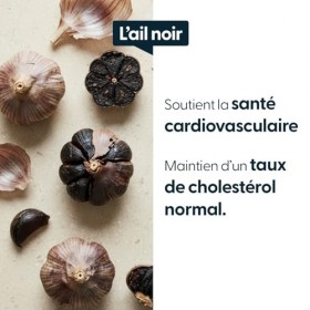 Ail noir concentré 2000 mg – Extrait titré à 0,25% de S-Allyl-Cystéine SAC – 120 gélules végétales HPMC – 2 mois de cure 