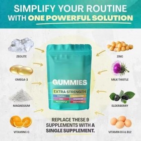 Gummies pour enfants | Soutien nutritionnel quotidien pour les enfants – Sans sucre