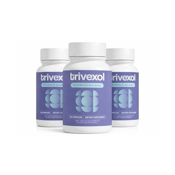 Trivexol complément alimentaire pour adultes – 60 gélules – avec chrome. 1 Multi-vitamines et minéraux