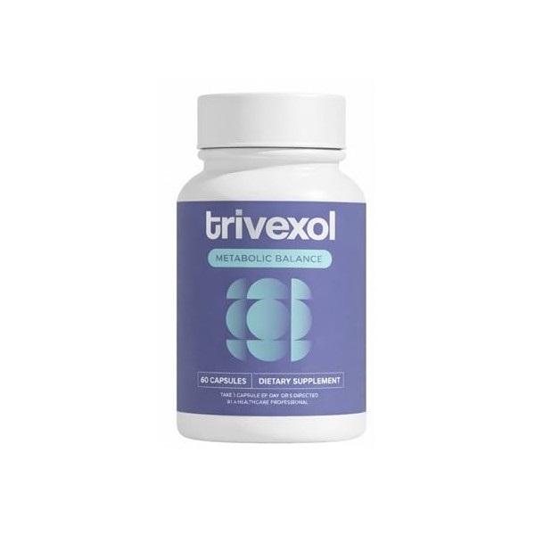 Trivexol complément alimentaire pour adultes – 60 gélules – avec chrome. 1 Multi-vitamines et minéraux