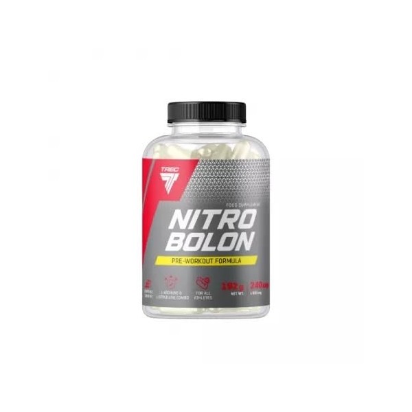 Trec Nutrition NitroBolon Formule pré-entraînement 240 capsules