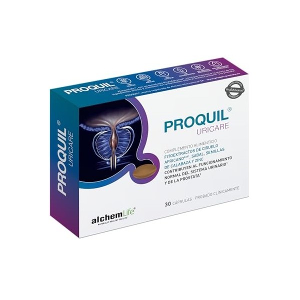 PROQUIL - Complément naturel pour la prostate | Sabal + Graines de Citrouille | Soutien à la Miction et Bien-être Prostatique