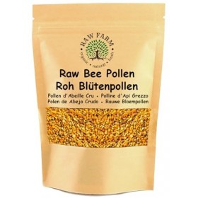 Raw Farm - Granulés de pollen dabeille brut - 100% naturel - non transformé 1 kg