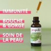 PROPOLIA - Teinture mère Propolis Verte Bio - Immunité & Défenses Naturelles - Haute Concentration 21% - Sans gluten - Fabr