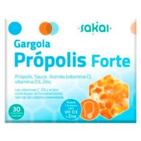 GARGOLA PROPOLIS FORTE 30comp mast. – préparation en comprimés pour une prise régulière, boîte de 30 comprimés, facile à inté