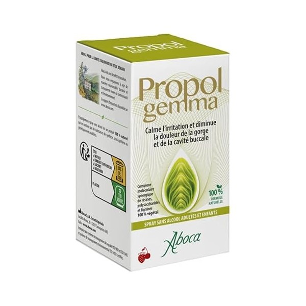 Aboca Propolgemma Spray sans alcool adultes et enfants 30ml