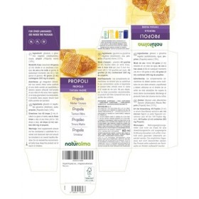 Propolis Propolis résine Teinture Mère sans alcool Naturalma - Extrait liquide gouttes 60 ml - Complément alimentaire Propolis