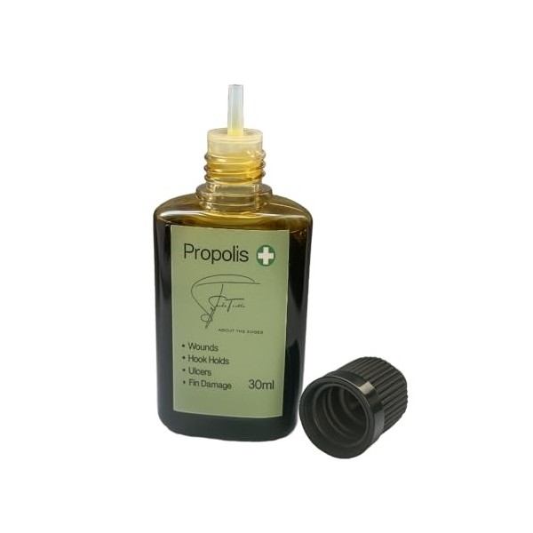 Snide Tackle Propolis Carp Wound Care – Traitement sûr et naturel des poissons pour une récupération sans stress – Guérit rap