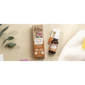 Deliplus Propolis Spray oral contient de léchinacée, de leucalyptus et de la propolis [maintenir le système immunitaire con