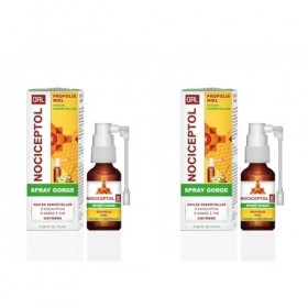 NOCICEPTOL® - ORL Spray Gorge - Propolis, Miel, Sisymbre, Vitamine C, Huiles Essentielles dEucalyptus Et dArbre À Thé Tea 