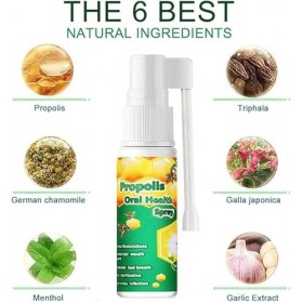 Propolis Oral Health Spray,Fresh Breath,Oral Health Spray, 1/2/3 Pcs Propolis Oral Spray, Fresh Breath 2 Pcs Propolis