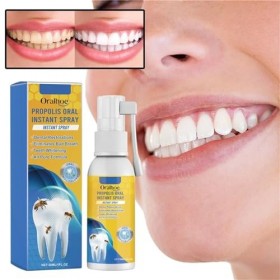 Furzero Propolis Lot de 2 sprays de traitement oral instantané à la propolis pour la santé bucco-dentaire à la propolis Bain 