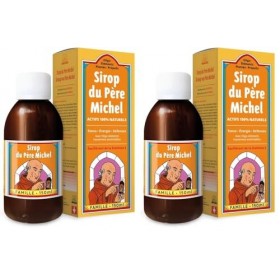 Sirop du Père Michel - Riche en propolis et oligoéléments - Mal de gorge - 150ml - Bioligo Lot de 2 Propolis