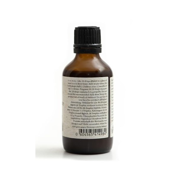 Raw Farm - Teinture Propolis 30% - Sans Alcool des Apiculteurs 50 ml