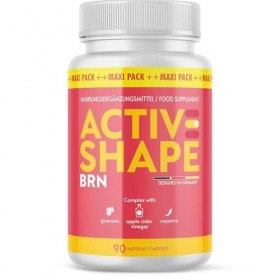 ActiveShape Brn Gélules | Le compagnon idéal pour atteindre vos objectifs | Pour hommes et femmes | Contenu 90 gélules