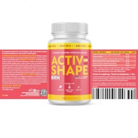 ActiveShape Brn Gélules | Le compagnon idéal pour atteindre vos objectifs | Pour hommes et femmes | Contenu 90 gélules