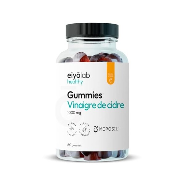 Gummies Morosil® - Vinaigre de Cidre | Digestion - Perte de Poids - Brûle Graisses | Vinaigre de cidre avec la "mère" | Moros