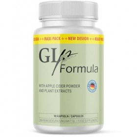 GLp Formula Gélules | Avec du vinaigre de cidre et des extraits de plantes | Goût neutre | 90 gélules