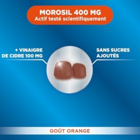 Forté Pharma - XtraSlim Chrono Gummies Morosil minceur - Vinaigre de cidre - Complément alimentaire perte de poids - Bien etr...