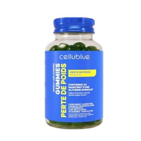 Gummies Vinaigre de Cidre Cellublue - Coupe-Faim Naturel, Digestion & Perte de Poids - Ralentit l’absorption des Sucres après