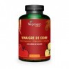 Complexe Vinaigre de Cidre 1950mg | 240 Gélules | Avec Chrome, Cannelle, Gingembre et Piment de Cayenne | Glycémie + Keto | S...