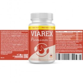 Viarex Premium Gélules | Association réfléchie d’ingrédients sélectionnés | Boîte maxi pratique pour une utilisation prolongé