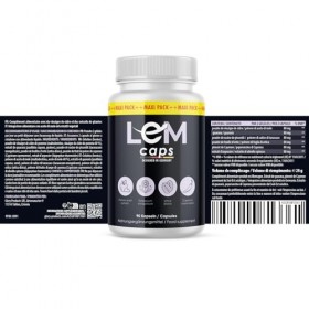 Lean Caps | au vinaigre de cidre et aux extraits de plantes | pour hommes et femmes | 90 capsules par boîte