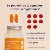 Archie, Capsules Vinaigre de Cidre Biologique - Naturel, sans gluten, sans lactose. Cure de 1 mois. 60 capsules. Made in Fran