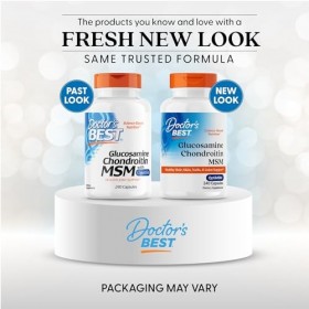 Doctors Best Glucosamine Chondroïtine Msm 240 Gélules