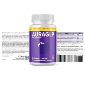 AURAGLP Gélules | Le compagnon idéal pour atteindre vos objectifs | Pour hommes et femmes | Contenu 90 gélules