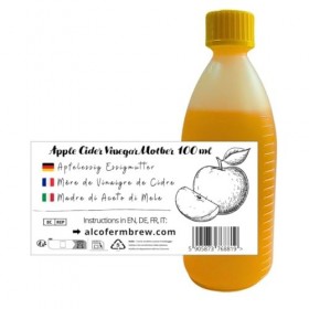 Mère de Vinaigre de Cidre 100 ml, Culture Naturelle de Fermentation, Vinaigre Maison DIY, Jusqu’à 50 L