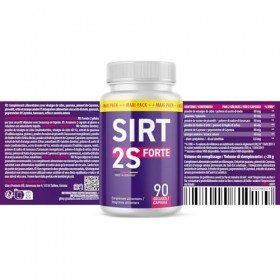 Sirt2S gélules | Pour un style de vie sain | Facile à utiliser | 90 gélules | 1x